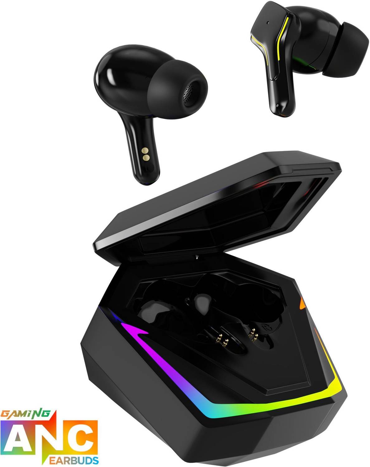 Aroma NB138 32dB Active Noise Cancellation Earbuds - Image 2
