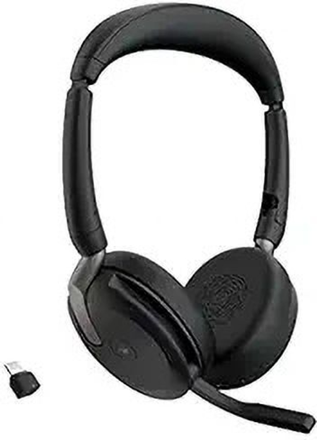 Image of JABRA Evolve2 65 Flex Wireless Bluetooth Headset with ANC, USB-C Bluetooth
