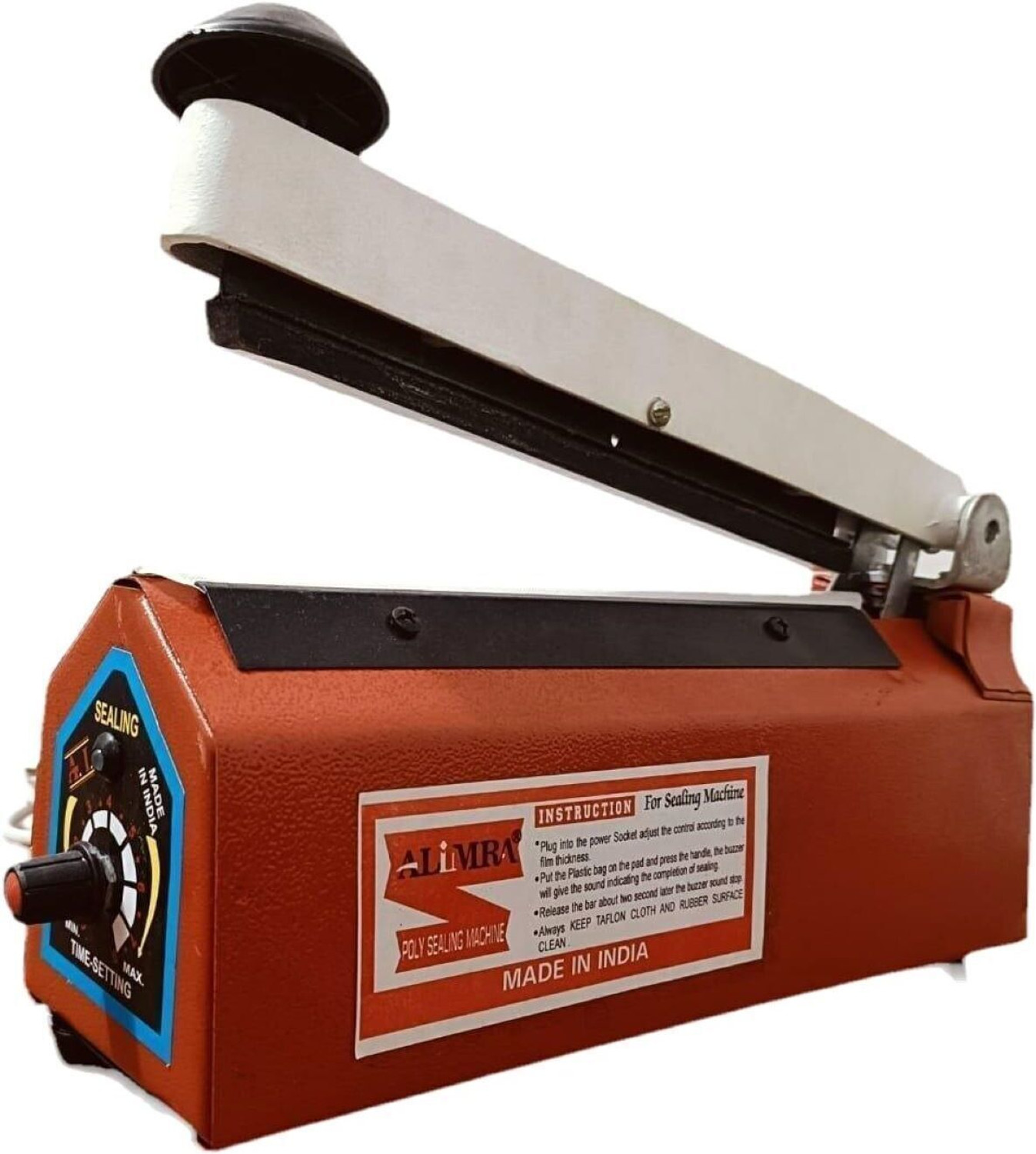 Image of ALIMRA 8 Inch Pouch,Pepsi,Candy,Bag Packing, sealer,Poly Sealing Machine Hand Held Heat Sealer