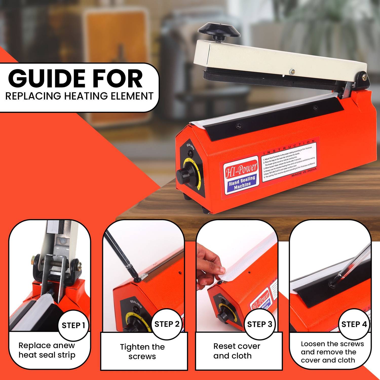 Hi Power 12 Inch Sealing Machine - Image 3