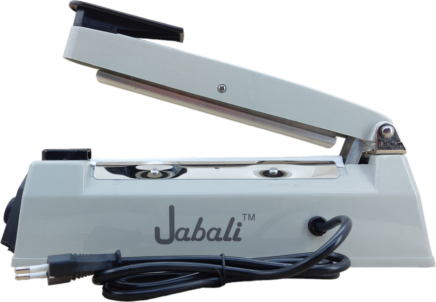 Image of JABALI Impulse Sealer 8 INCH 200 M.M heat sealer /Impulse sealer for plastic pouch & bag Table Top Heat Sealer