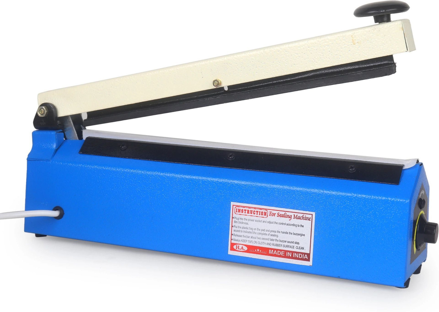 Image of Hi Tech Impulse 12 Inch Poly Sealing Machine, Pouch, Plastic Bag Packing Hand Held Heat Sealer