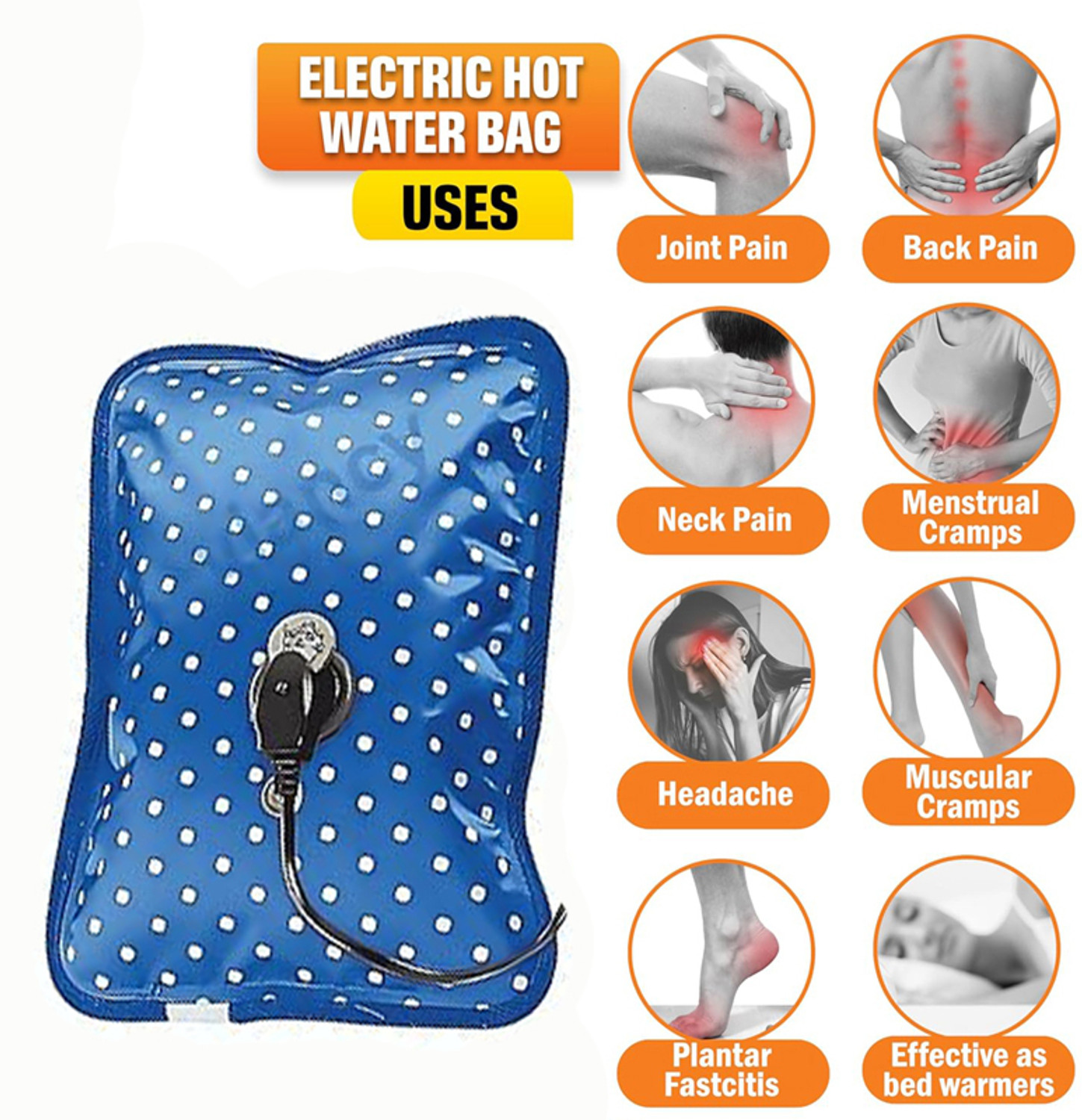 Image of DITS Gel Filled Pain Releif Electric Heating Pad