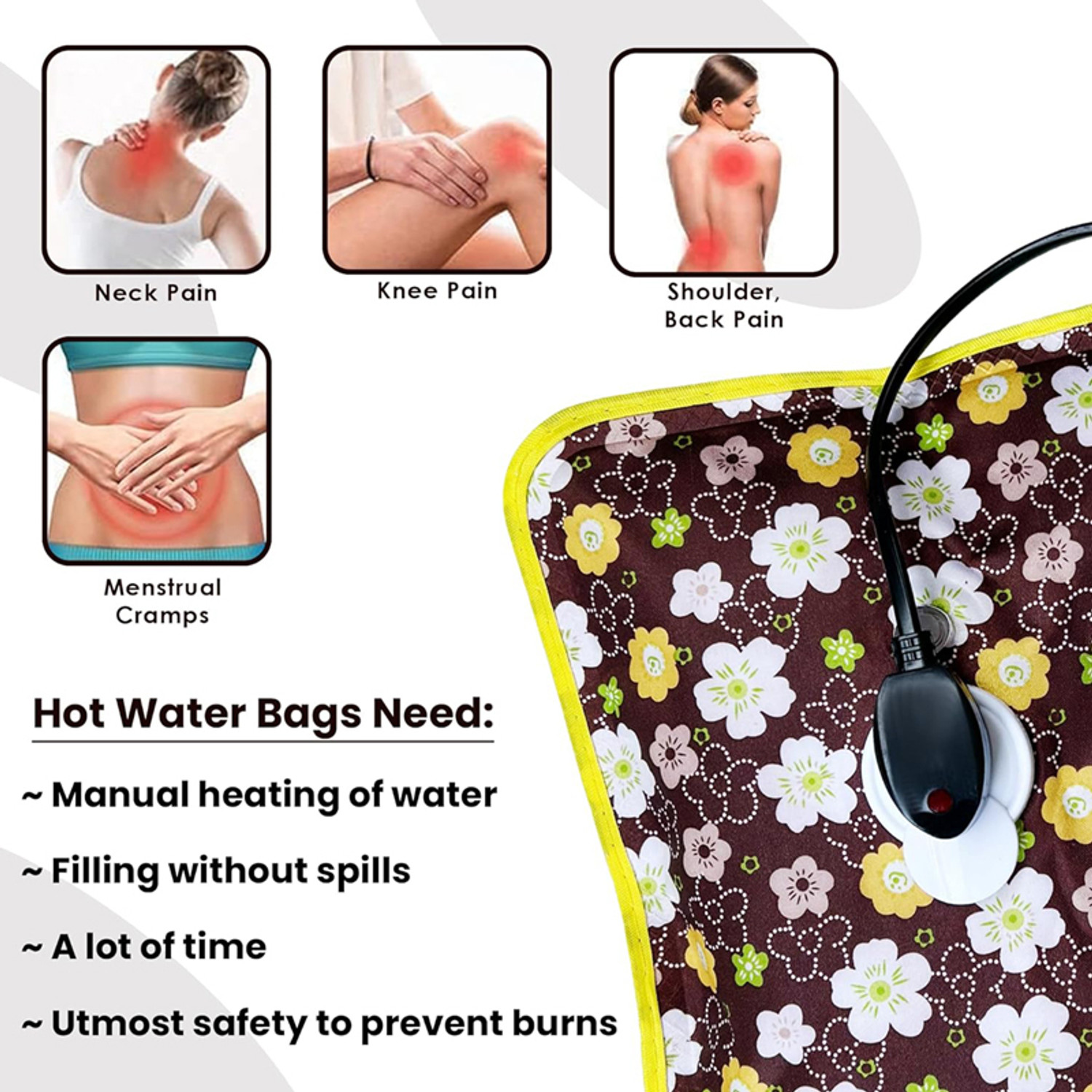 Image of DITS Gel Filled Pain Releif Electric Heating Pad
