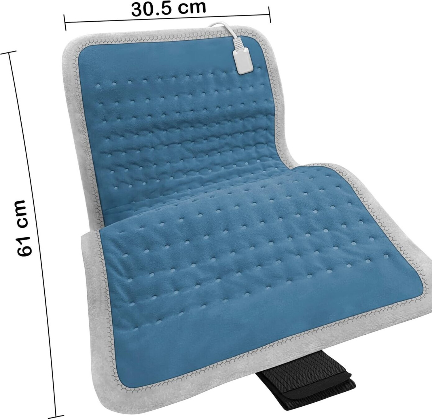 Image of Addmax Orthopaedic Electric Heating Belt Lower Back Pain & Period Cramps | XL Size | Heating Pad