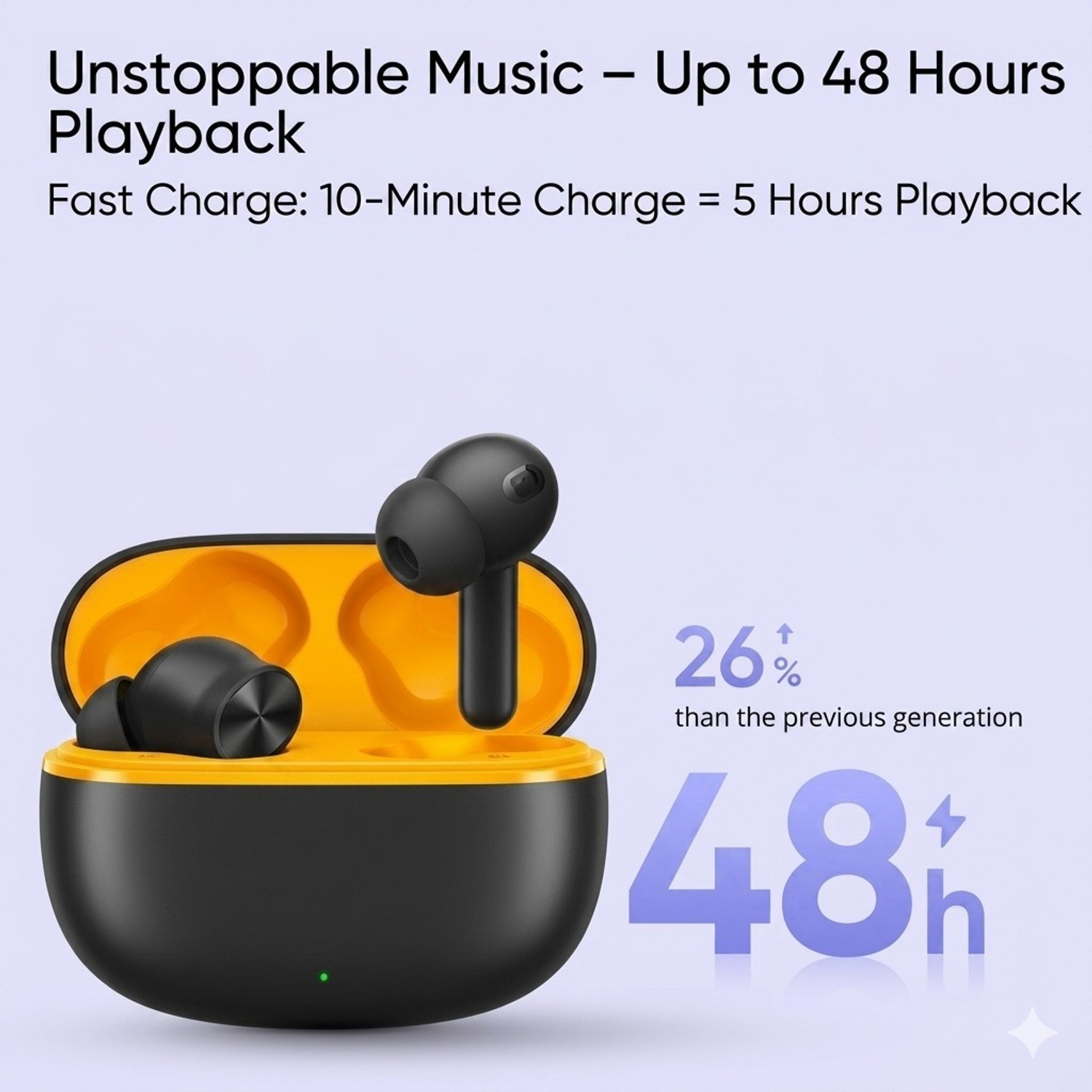 Image of KLOKOL 60Hr Playtime ENC BLUETOOTH New Edition Buds T200 V5.4 Upto Nc37 Helmet bluetooth device with Earphone (900 m 4 hr)