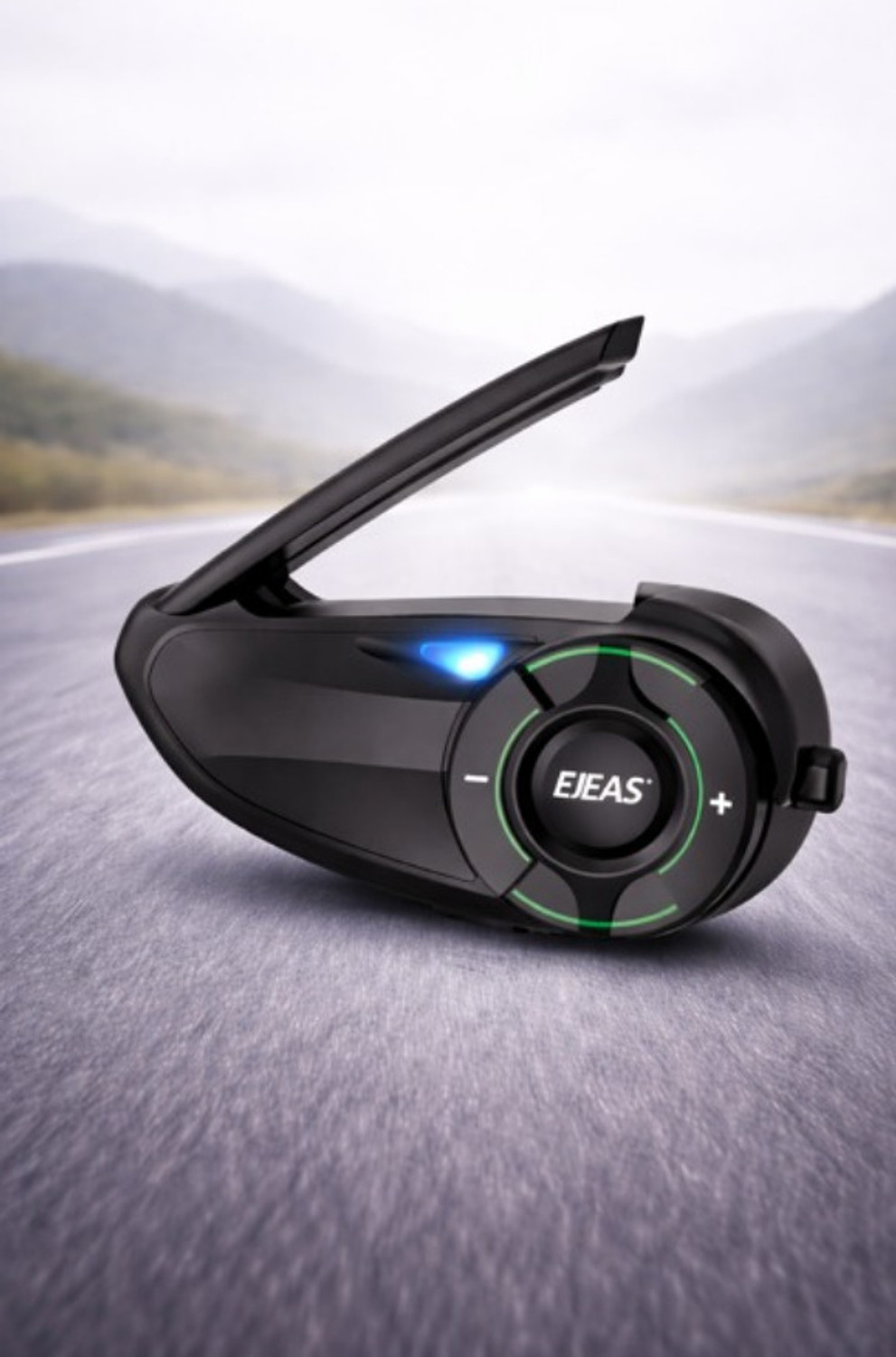 Image of hbd HELMET INTERCOM Q 8 Helmet bluetooth device with Hands Free Calling