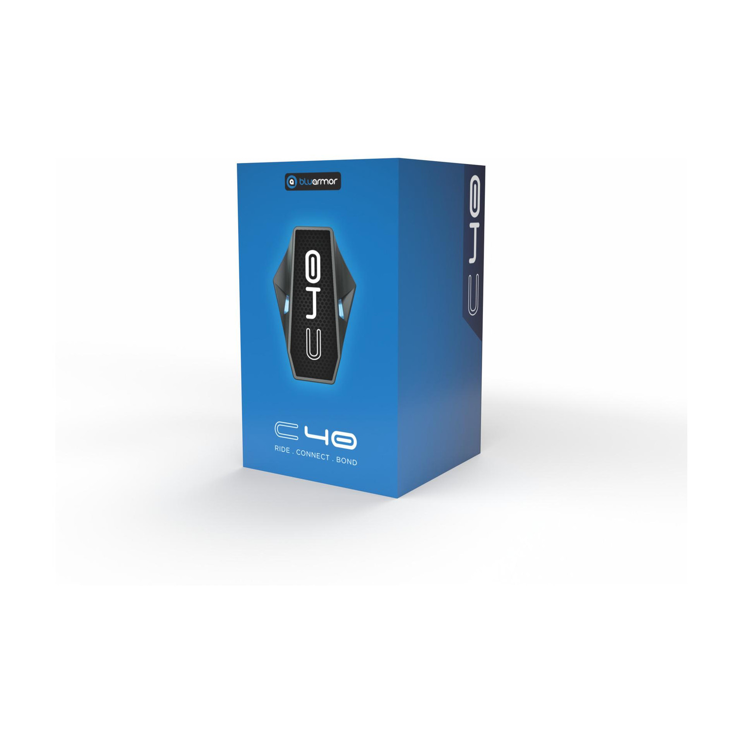 Image of Bluarmor C40 Helmet bluetooth device with ANC, Collision Warnings, Crash Detection, Earphone, GPS Navigation, Hands Free Calling, Integrated Speakers, Microphone, Motion and Impact Sensors, SOS Sensor, Voice Assist