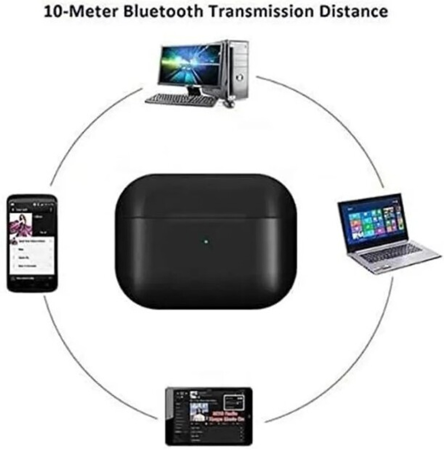 Image of Buds 2r Earbuds Plus Bass Boost & Smart Touch Bluetooth Helmet bluetooth device with Hands Free Calling
