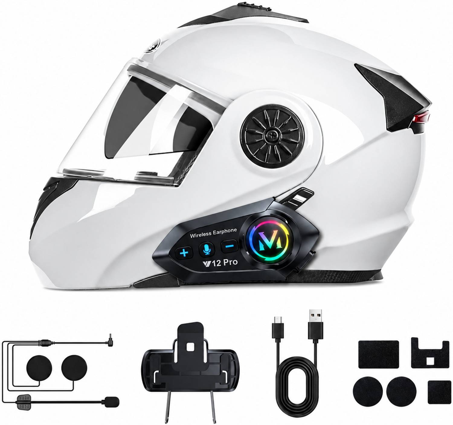 Electro Spido Bluetooth Motorcycle Helmet - Image 2