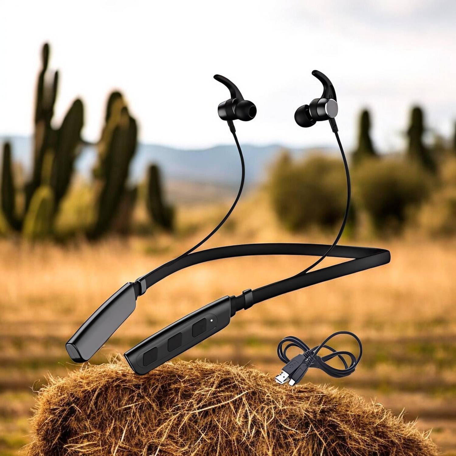 Shivay Enterprises NEW ANC TWS, Ear buds with 48HRS Battery, Fast Charge, Blutooth & Mic.A1_300 Bluetooth