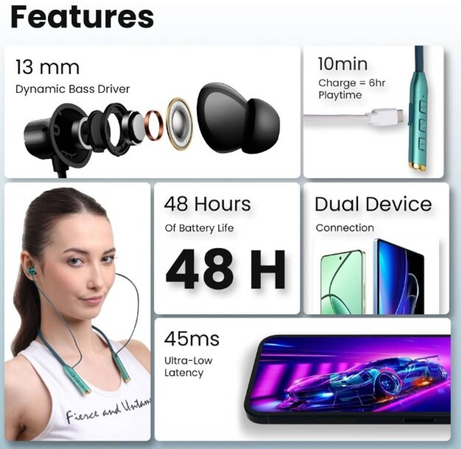 GRANTHEEE Romeo ANC Neckband Bluetooth Headset - Image 3
