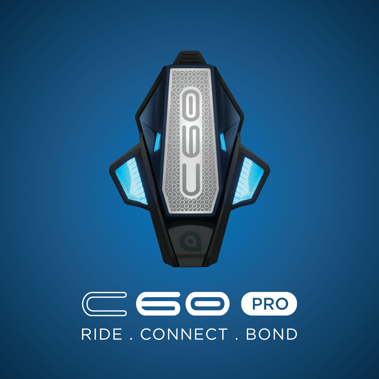 Image of Bluarmor C60 Pro Helmet bluetooth device with ANC, Collision Warnings, Crash Detection, Direction Indicator, Earphone, GPS Navigation, Hands Free Calling, Integrated Speakers, Light Sensor, Microphone, Motion and Impact Sensors, SOS Sensor, Voice Assist