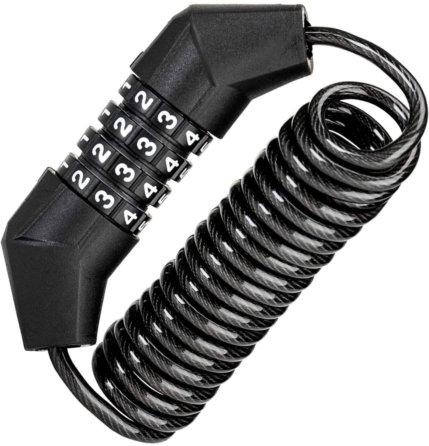 ALLEXTREME Iron Cable Lock For Helmet
