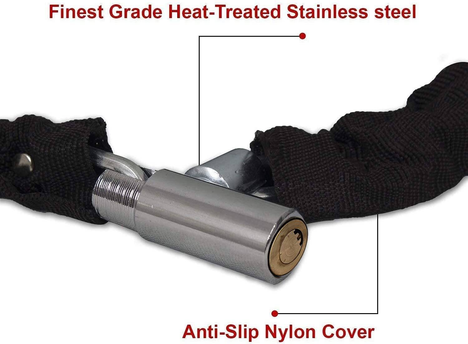 Znee Smart Cast Iron Cable Lock For Helmet - Image 5