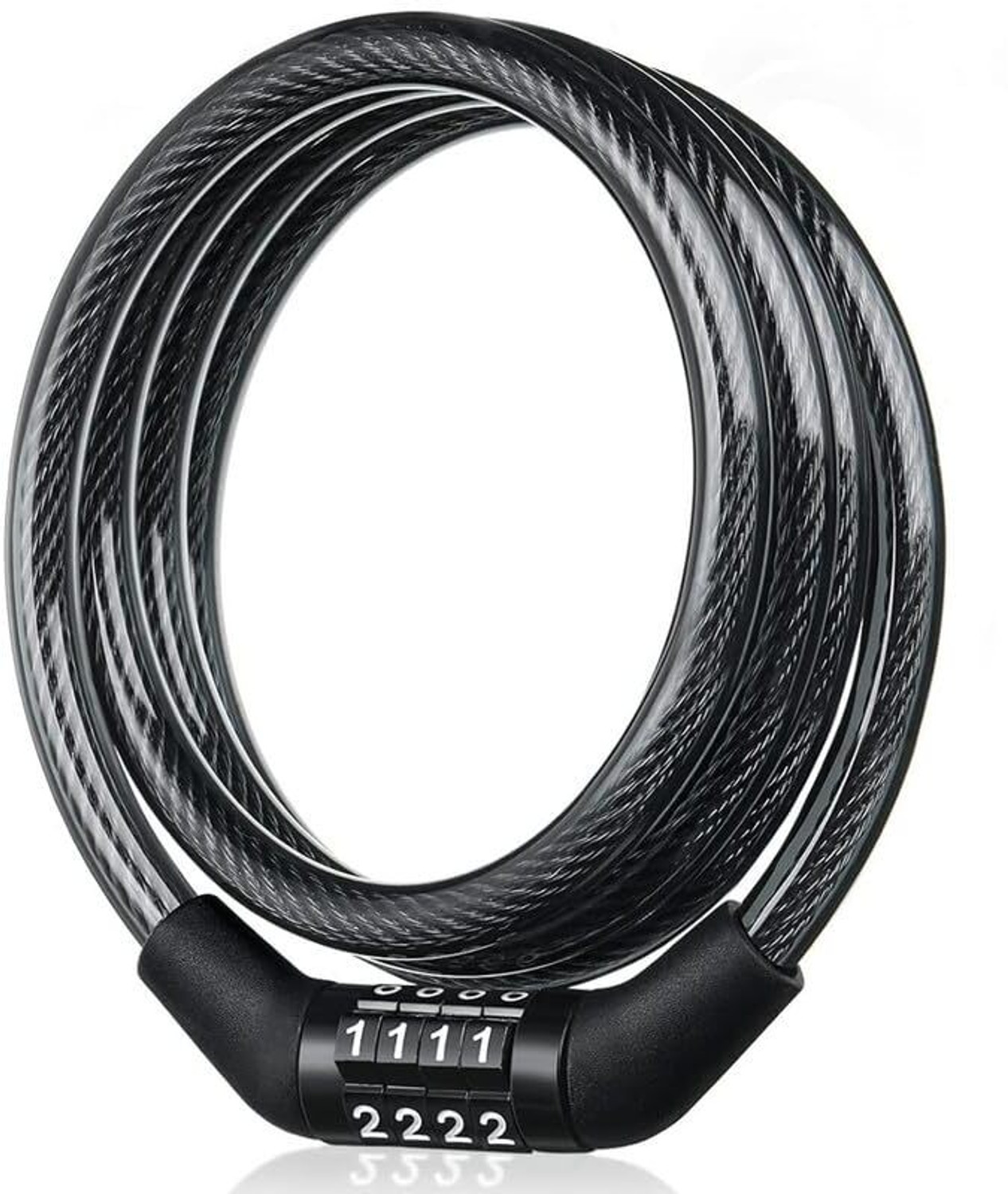 Image of Zordik Iron Cable Lock For Helmet