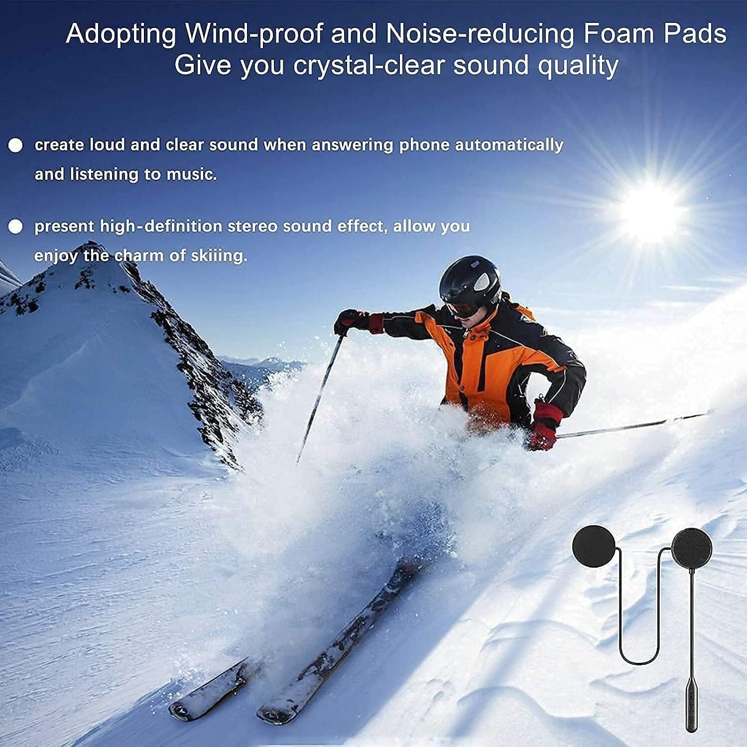 Image of Hybrid Motors Helmet Bluetooth,Waterproof Hands Free,Music Call Control,Automatic answering Helmet Mount