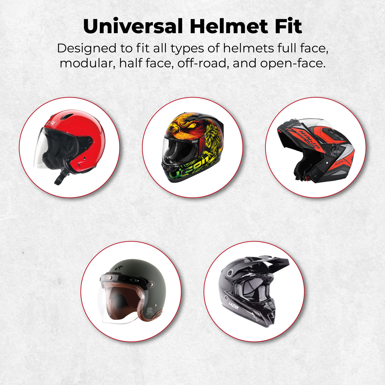 Image of MIKANIX Universal Helmet Cover Bag | Soft Fabric Dustproof Cover for All Helmet Types | Helmet Visor Bag