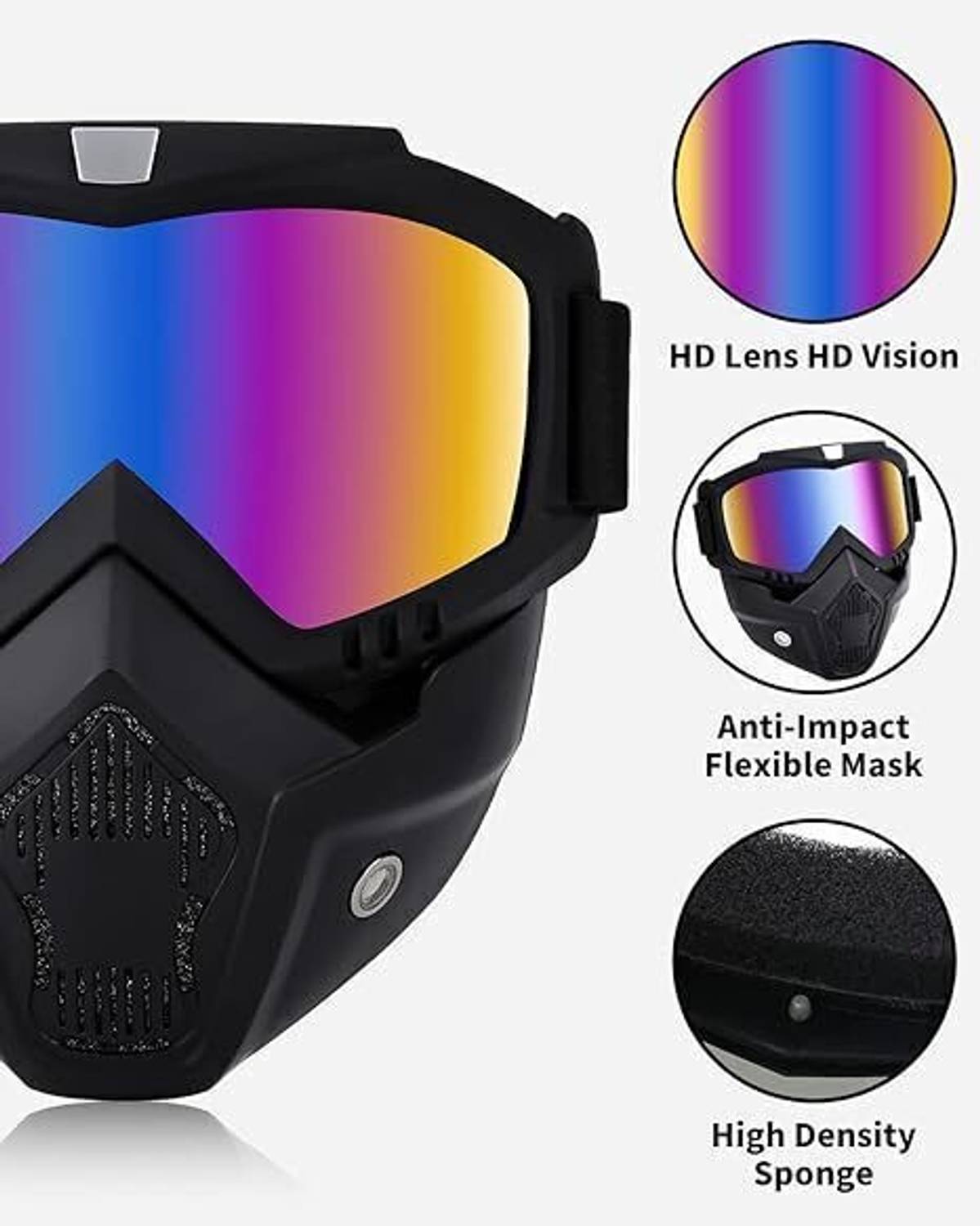 the anuja Protective Bike Riding Face Mask - Image 2