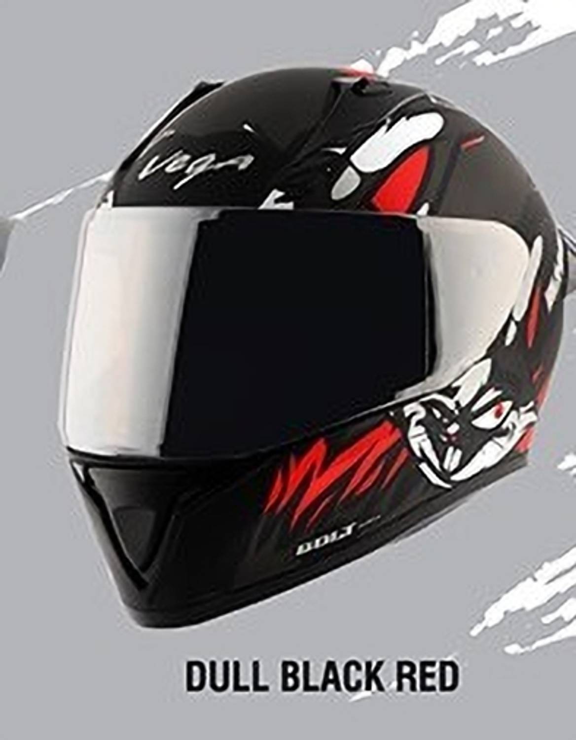 VEGA Bolt Clear Visor (White) - Image 3