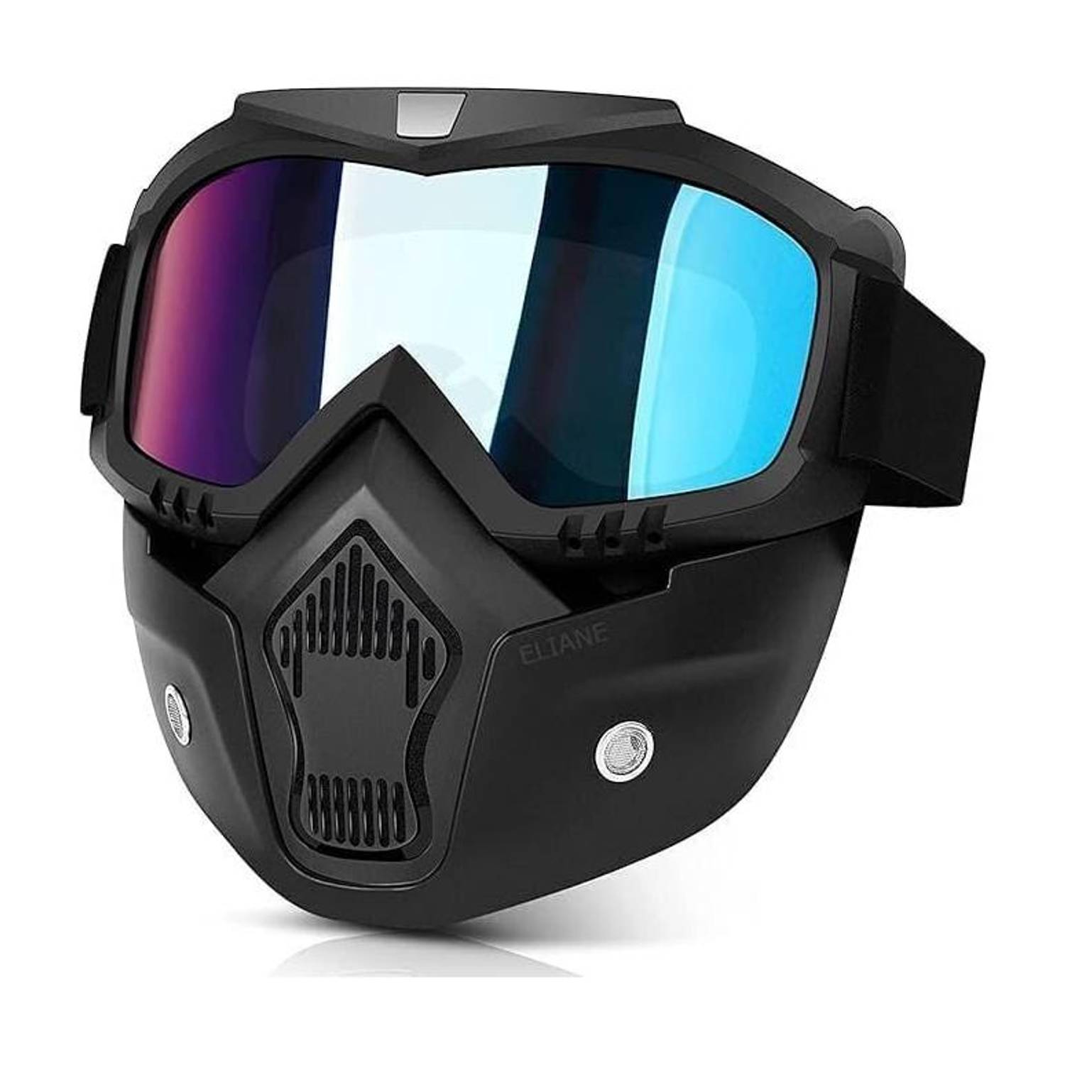 the anuja Protective Bike Riding Face Mask, Face Shield Motorcycle Goggles Helmet Visor