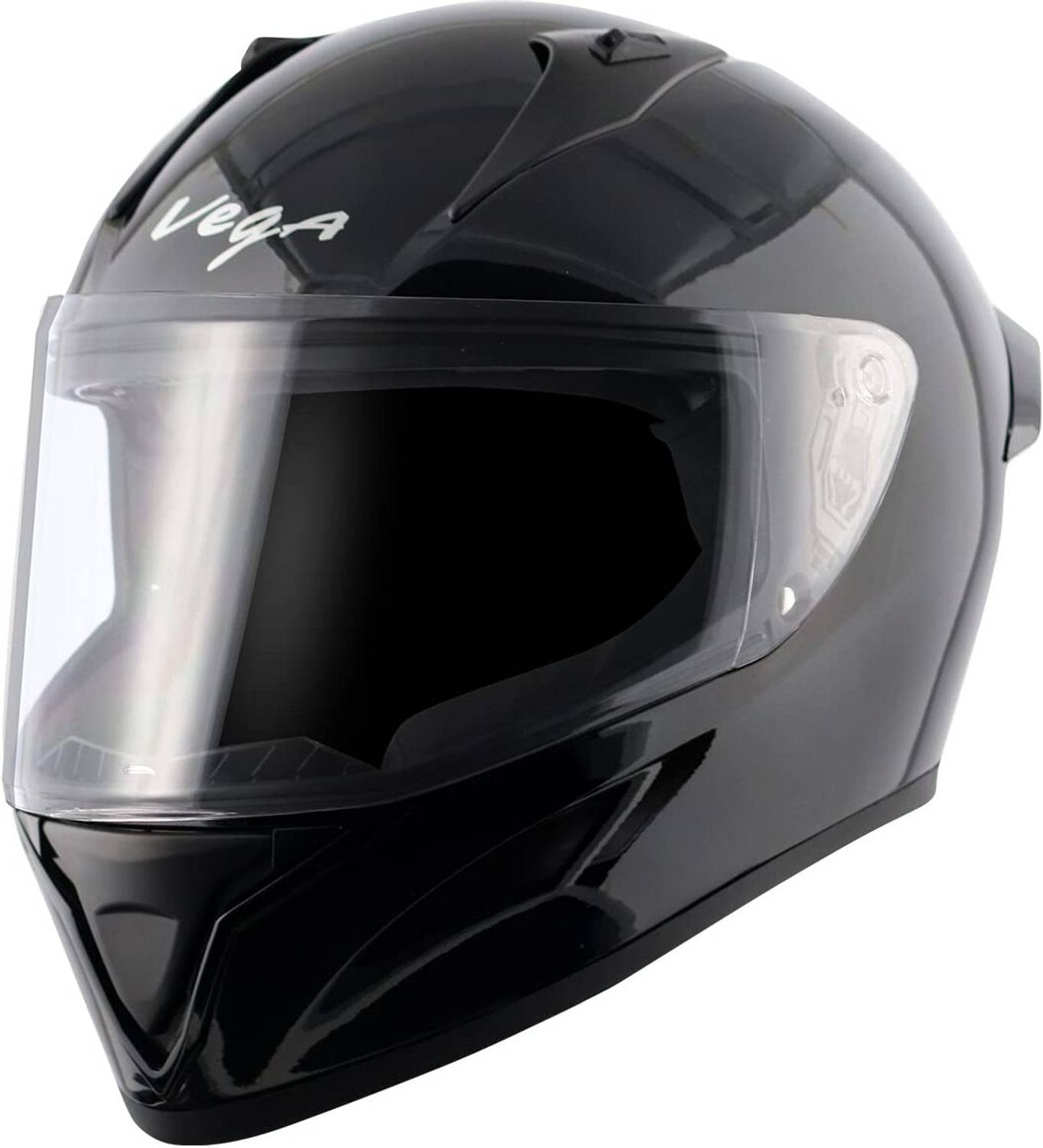 VEGA Bolt Clear Visor (White) - Image 2