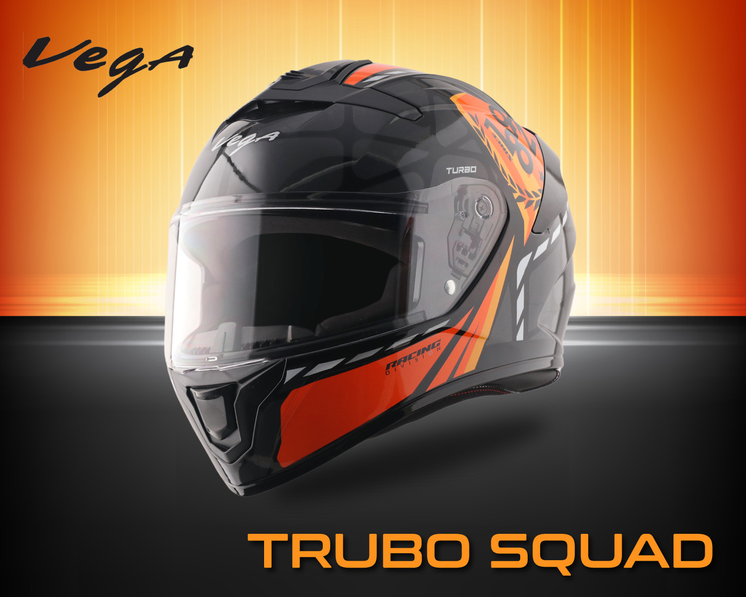 Image of VEGA VF-10 Turbo Squad Motorbike Helmet