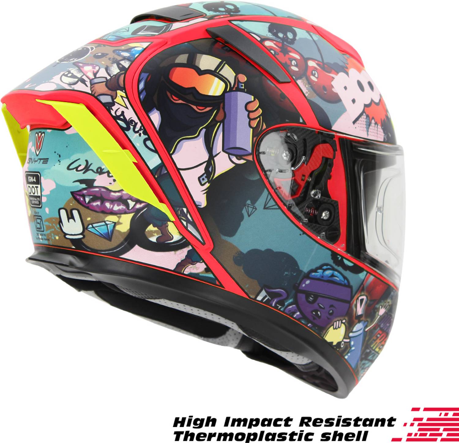 IGNYTE IGN-4 Subway Surfer Full Face Helmet - Image 4