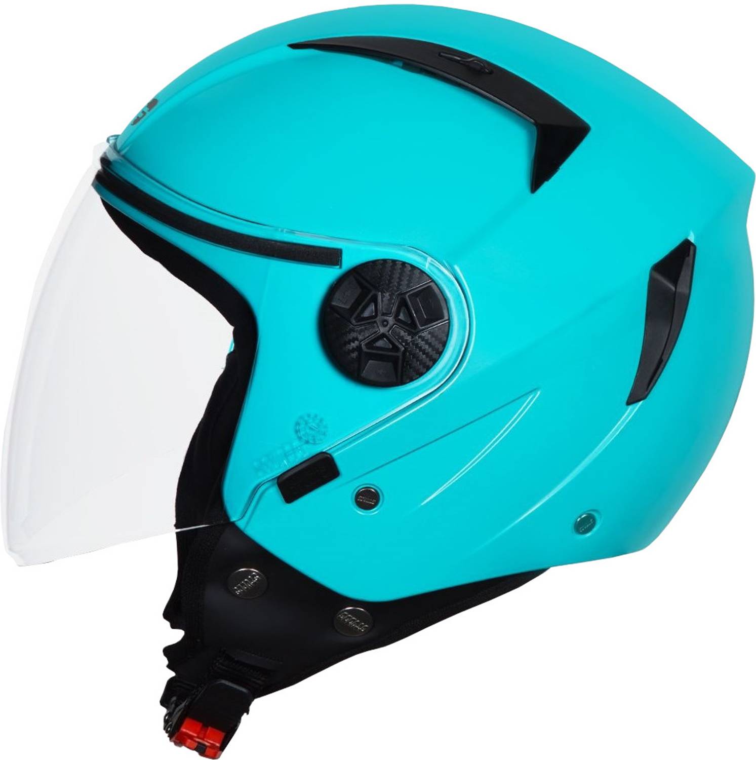 STUDDS Open Face Helmet Vogue Green - Image 5