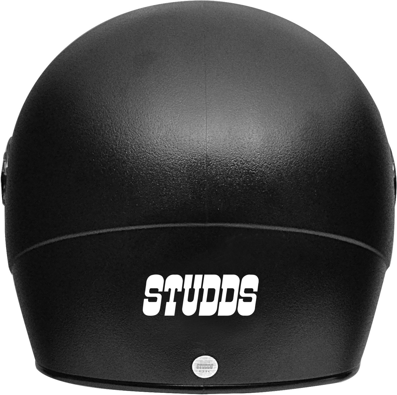 Image of STUDDS Chrome Deluxe Motorbike Helmet