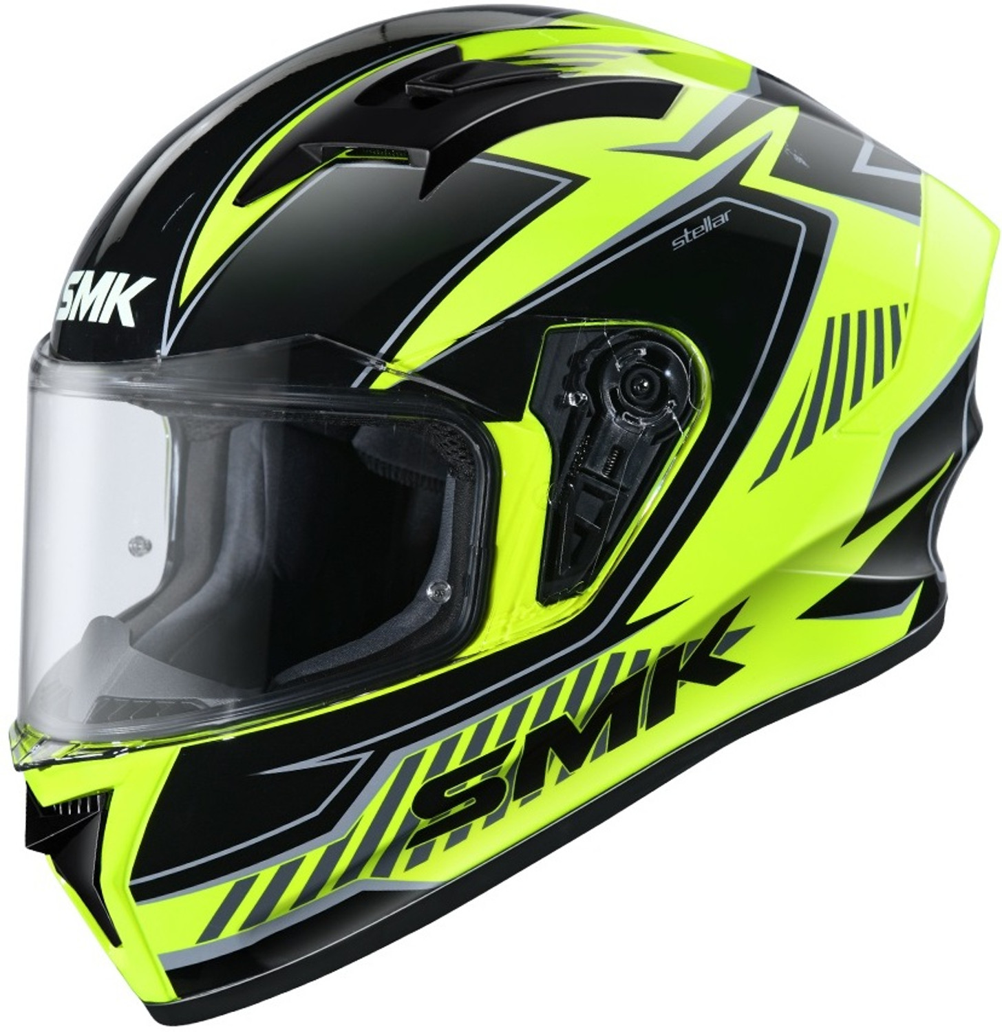 Image of SMK Stellar Sports Adox Motorbike Helmet