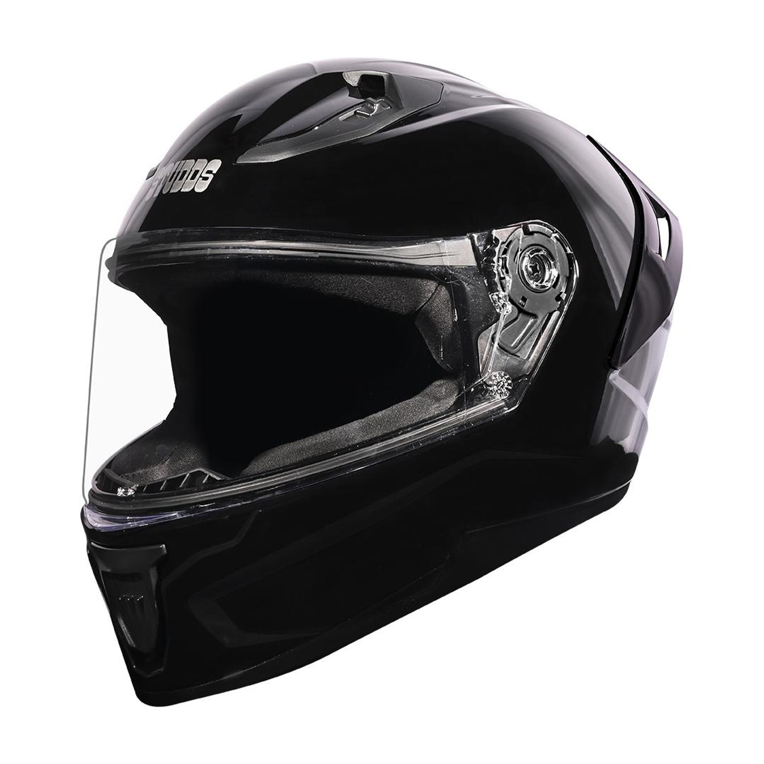 Image of STUDDS Raider Super ISI Certified Full Face Helmet with Spoiler and Clear Visior Motorbike Helmet