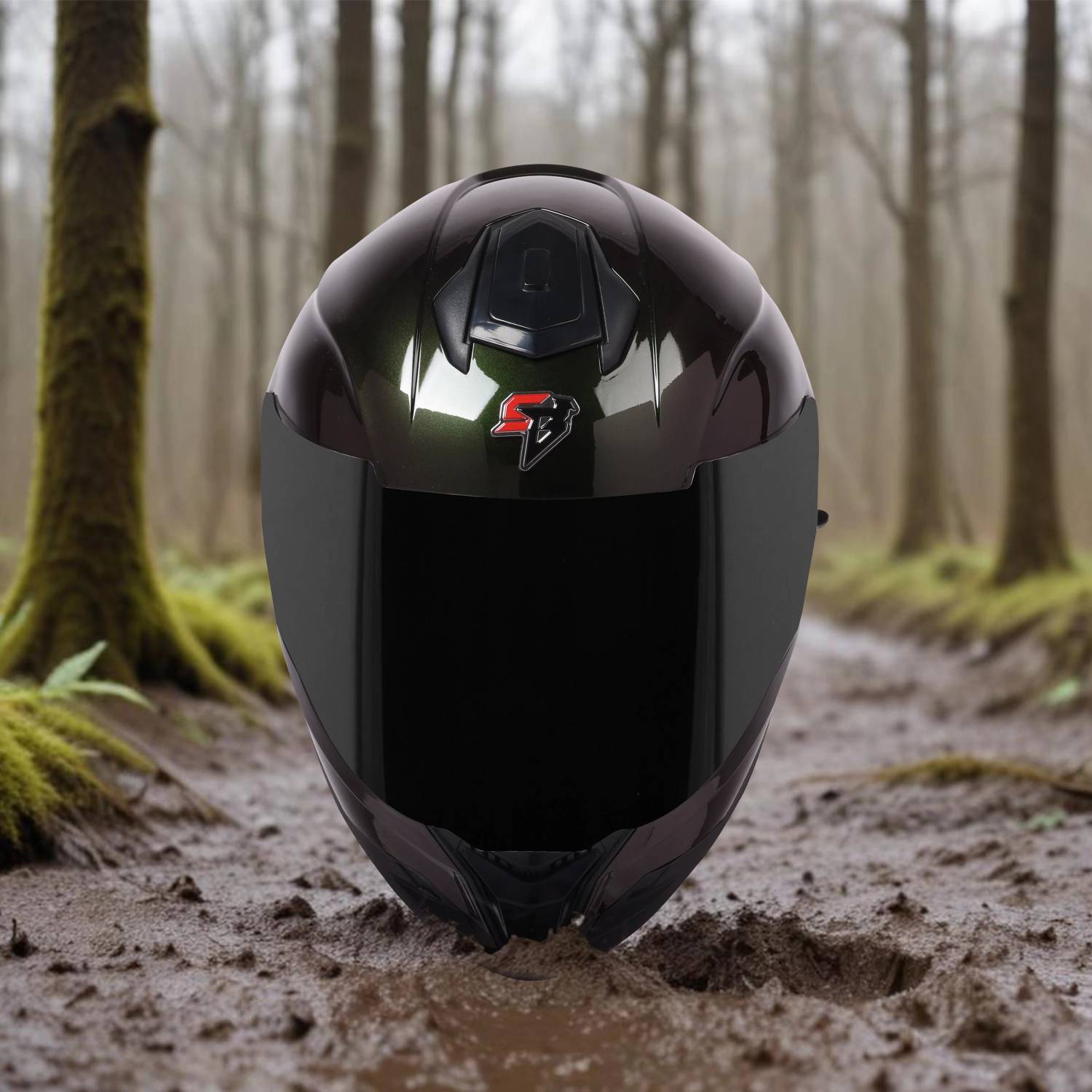 Steelbird SBH-57 Fighter Full Face Helmet - Image 4