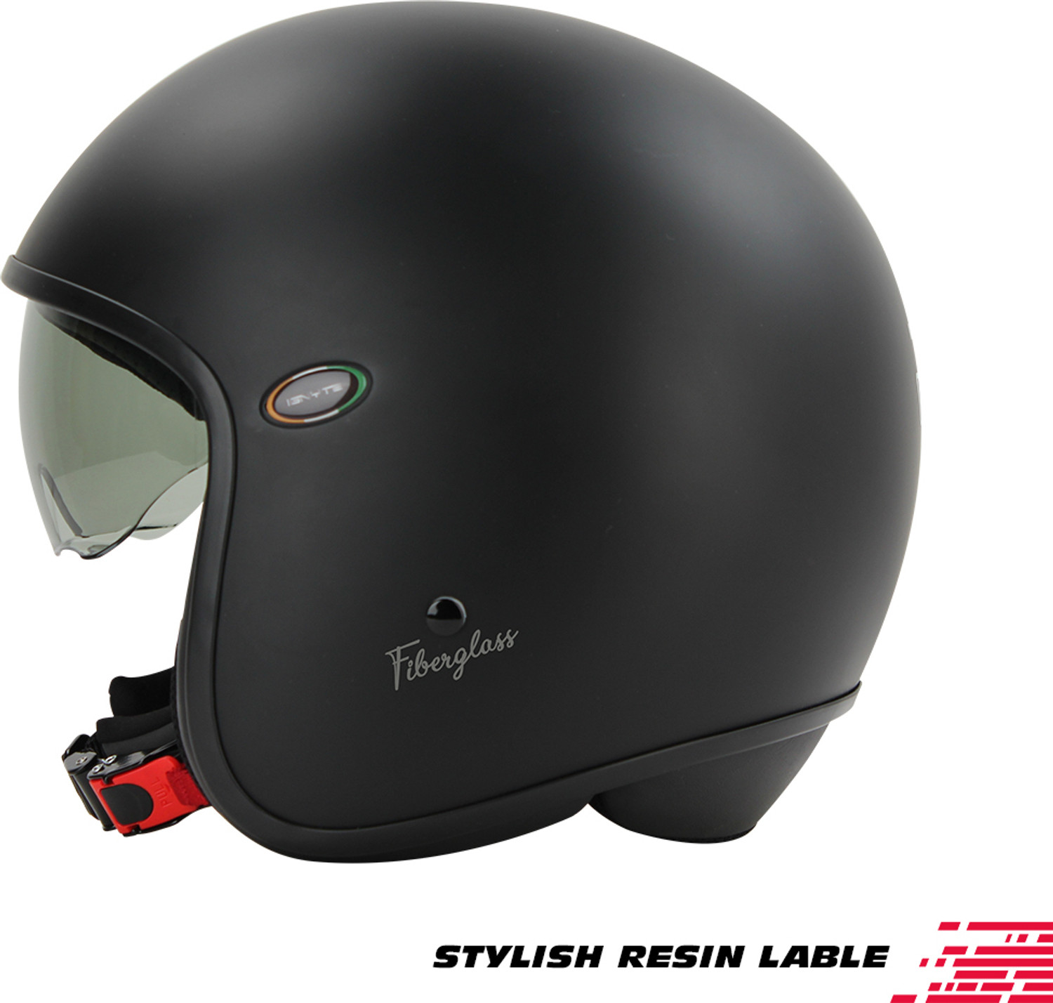 Image of IGNYTE IGN-10 ECE 22.05 /ISI /DOT Certified Open Face Helmet with Smoke Sun Shield Motorbike Helmet