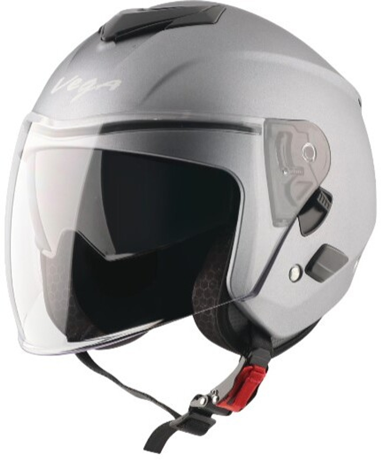 Image of VEGA VO-04 Punch DV Open Face Helmet-Dull Anthracite-L Motorbike Helmet