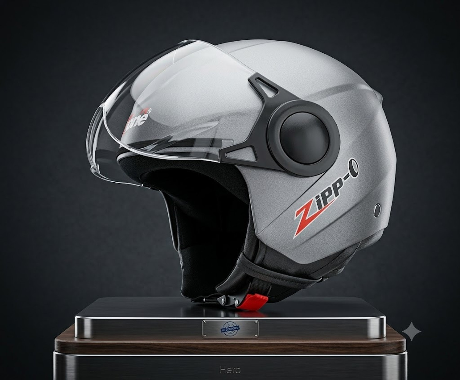 Image of OZONE IS 4151 Motorbike Helmet