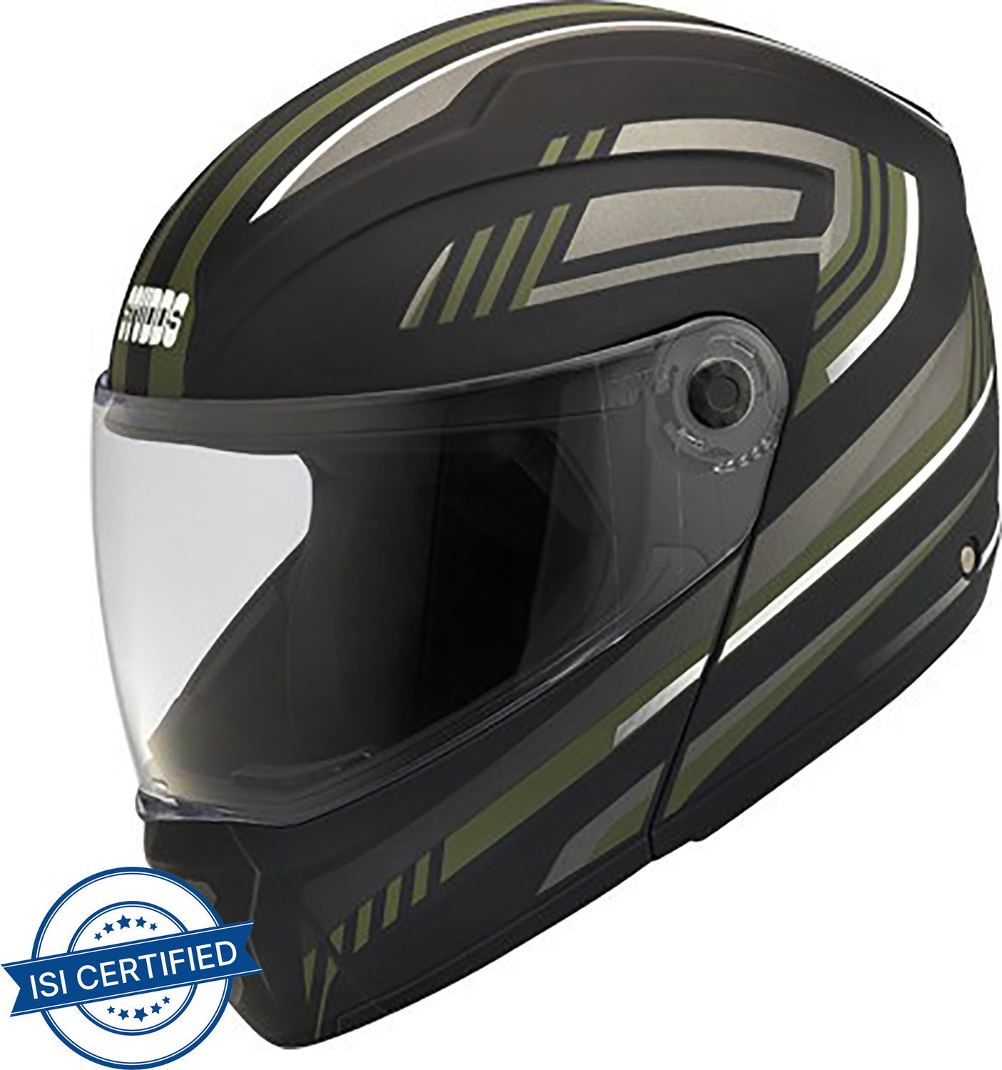 Image of STUDDS NINJA ELITE SUPER D1 FULL FACE N3 - XL Motorbike Helmet (Matt Black)