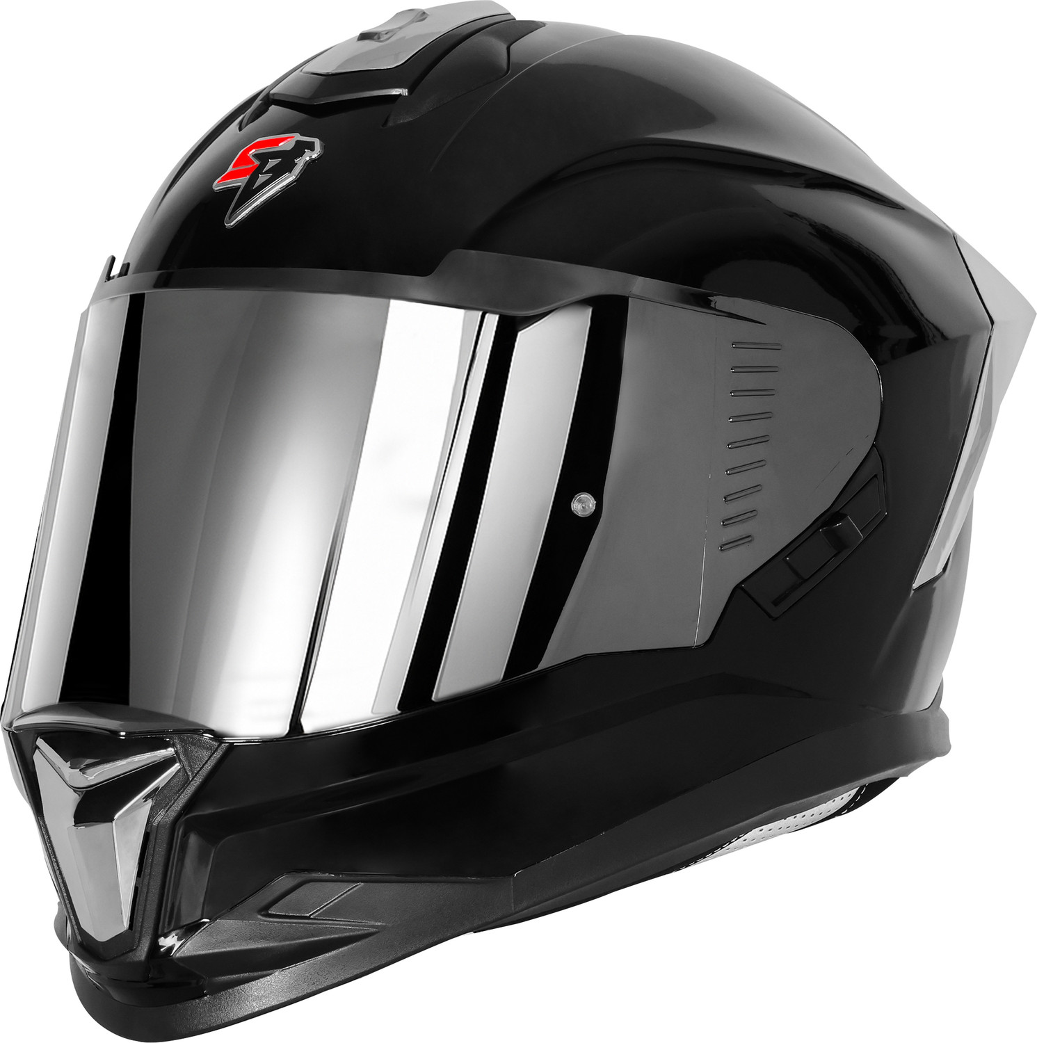 Image of Steelbird SBH-57 Fighter F9 ISI /DOT Certified Full Face Helmet for Men and Women Motorbike Helmet