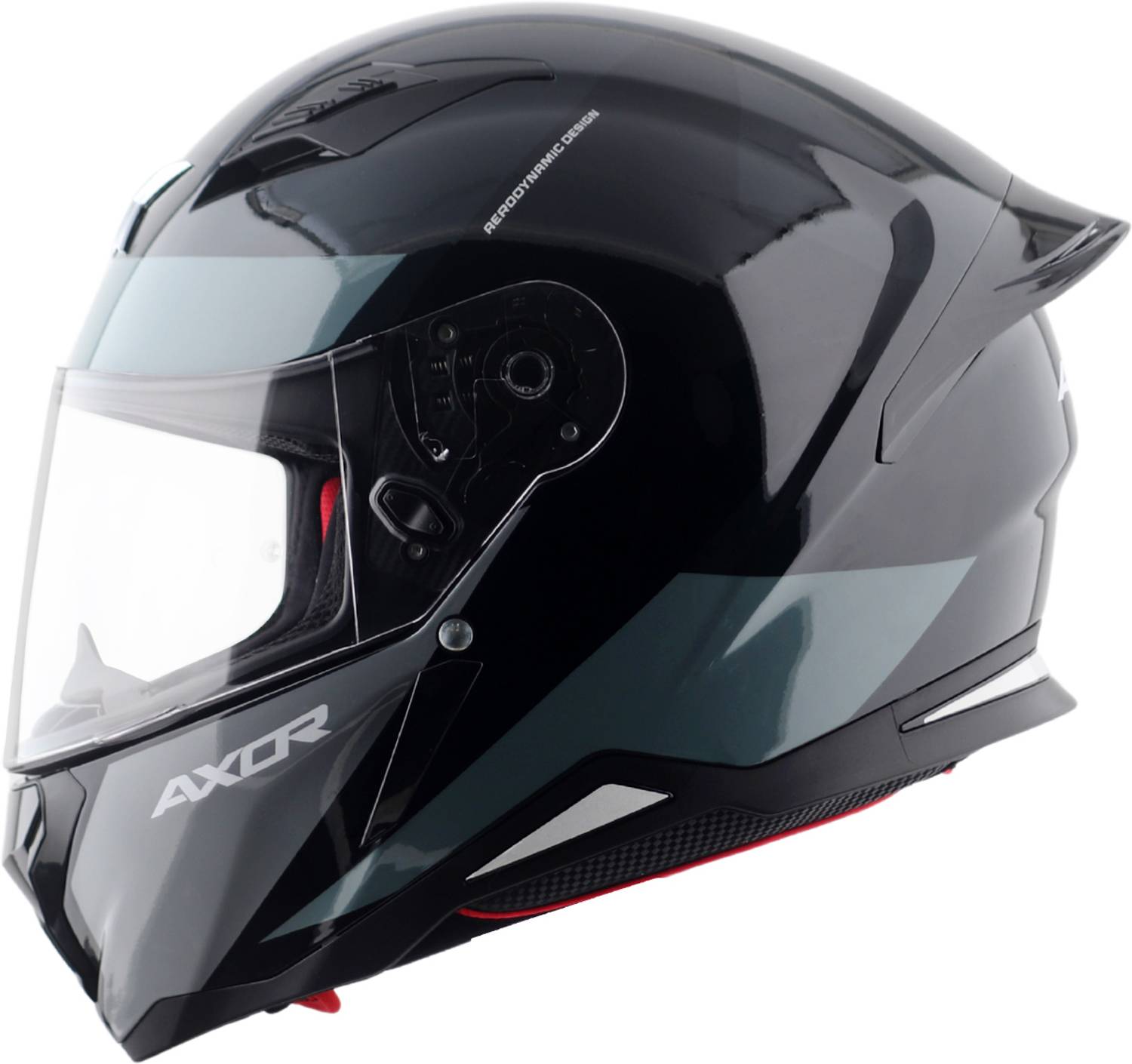 Axor Hunter Turbo Motorbike Helmet - Black