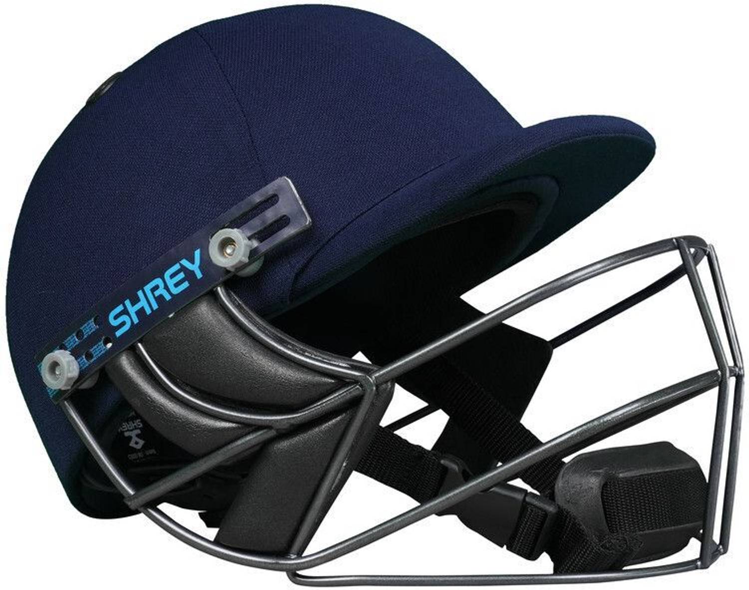 Shrey Premium 3.0 Steel Cricket Helmet Blue - Image 3
