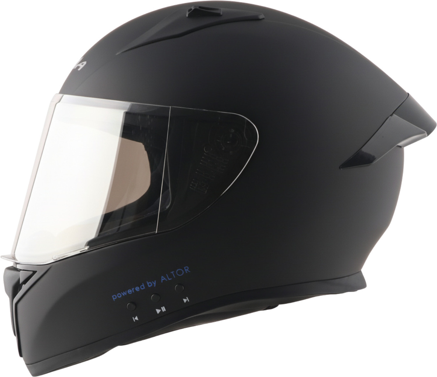 Image of VEGA Bolt Bluetooth Helmet Dull Motorbike Helmet