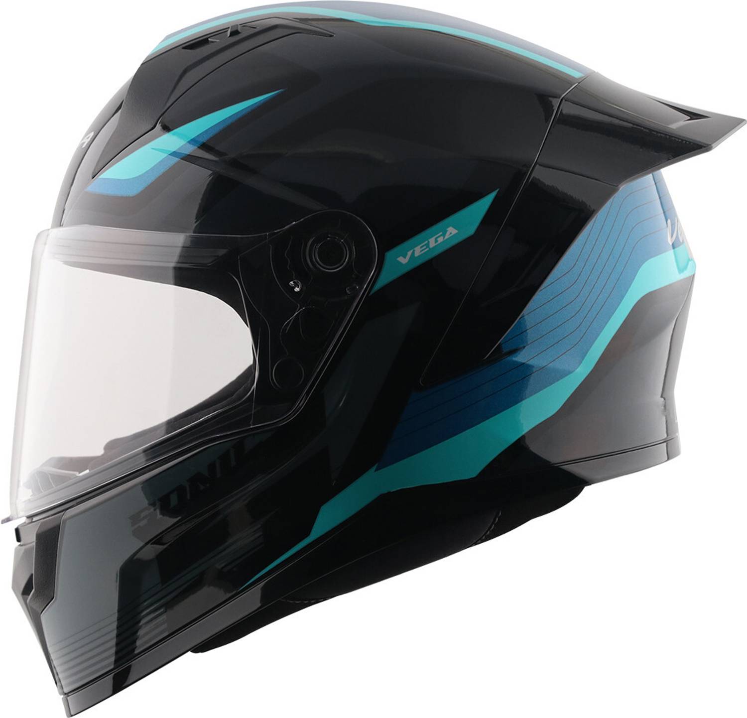 VEGA Sonic Trigger Motorbike Helmet Black