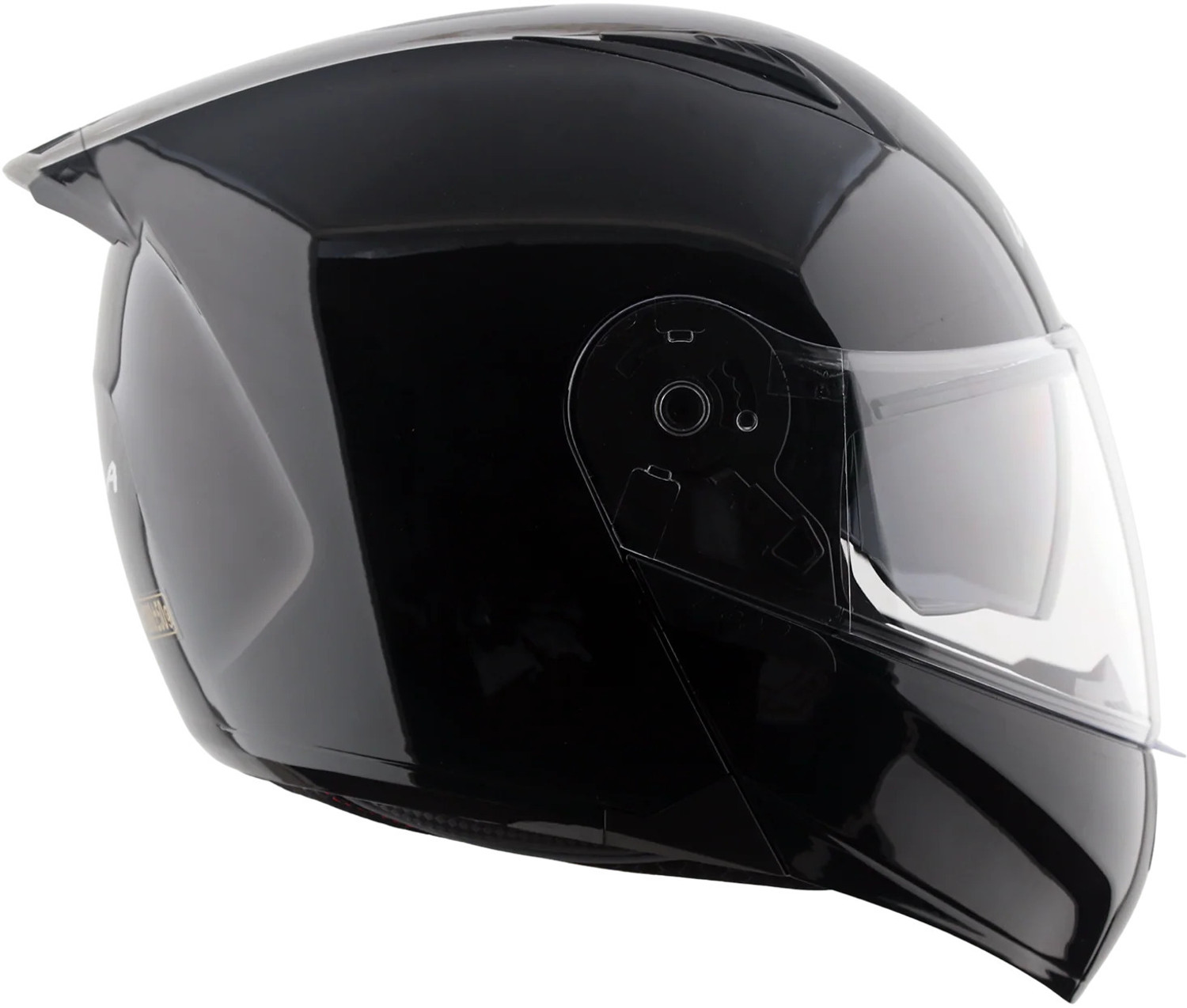 Image of VEGA Spike DV Flip-Up Glossy Black Large Motorbike Helmet