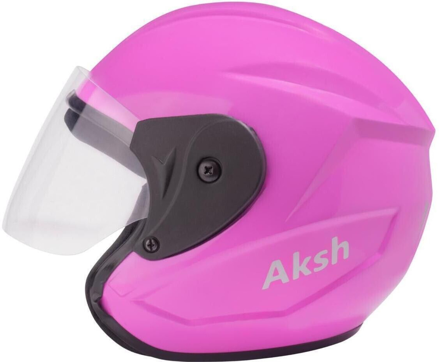 Image of NOAX ISI marked helmet solid unisex helmet (L-1056 Motorbike Helmet