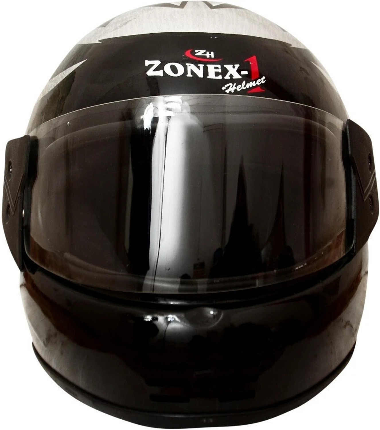Image of zonex-1 Full Face Motorbike Helmet with Graphic ISI Approved Shell- Black, M 5 NEWZON Motorbike Helmet