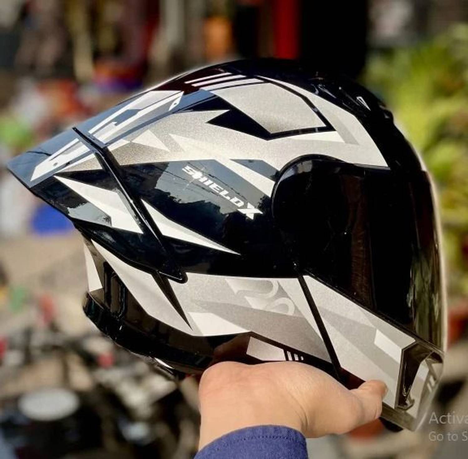Steelbird Air SBA-20 Shield X Flip-Up Helmet - Image 4