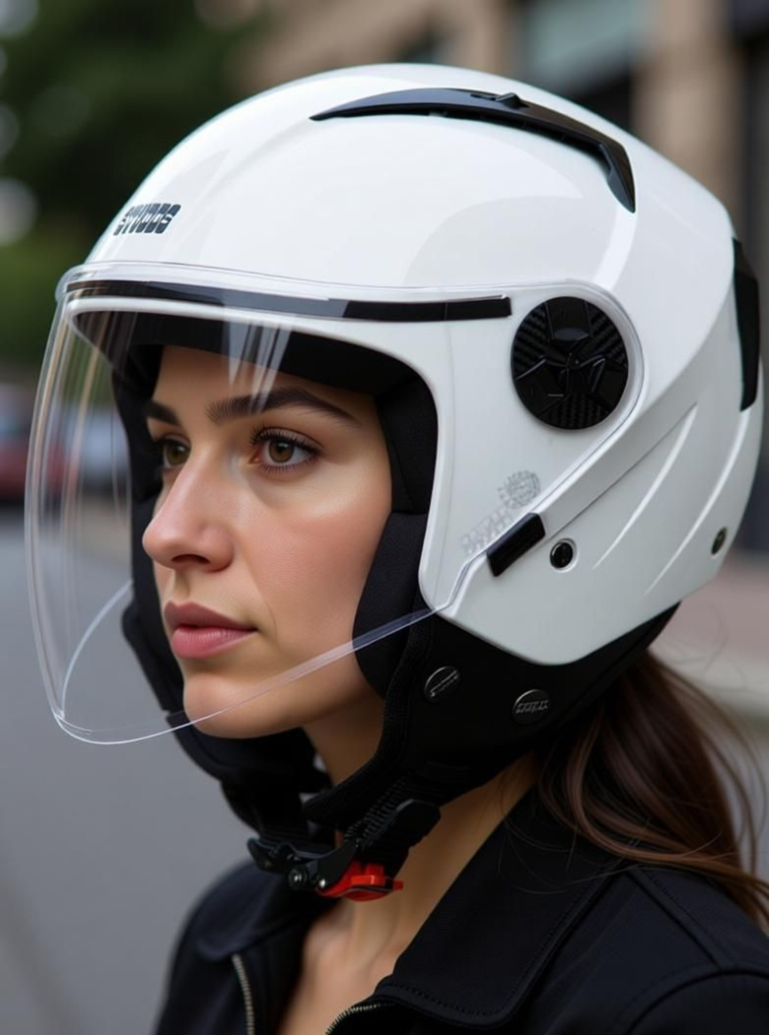 Image of STUDDS Open Face Helmet Vogue Motorbike Helmet