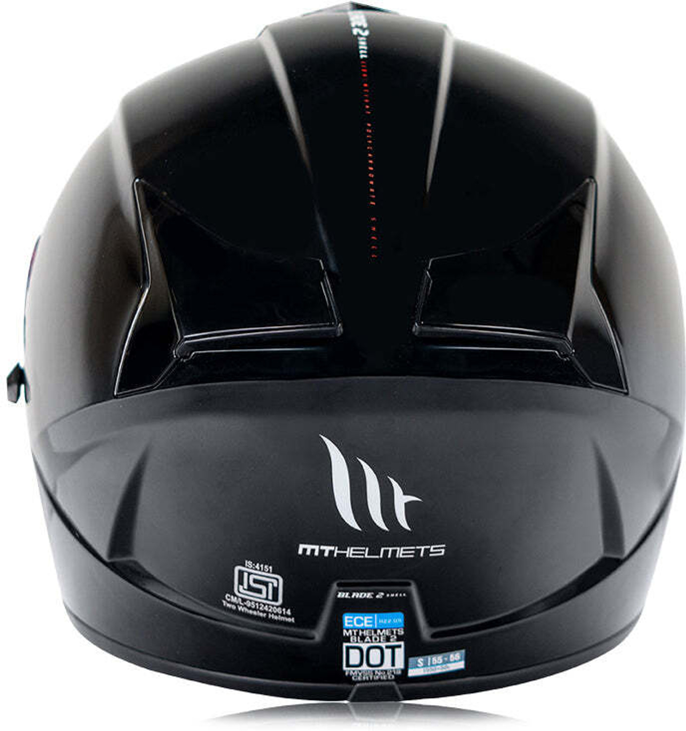 Image of MT HELMETS Blade 2 Sv Solid A1 Motorsports Helmet (Black)
