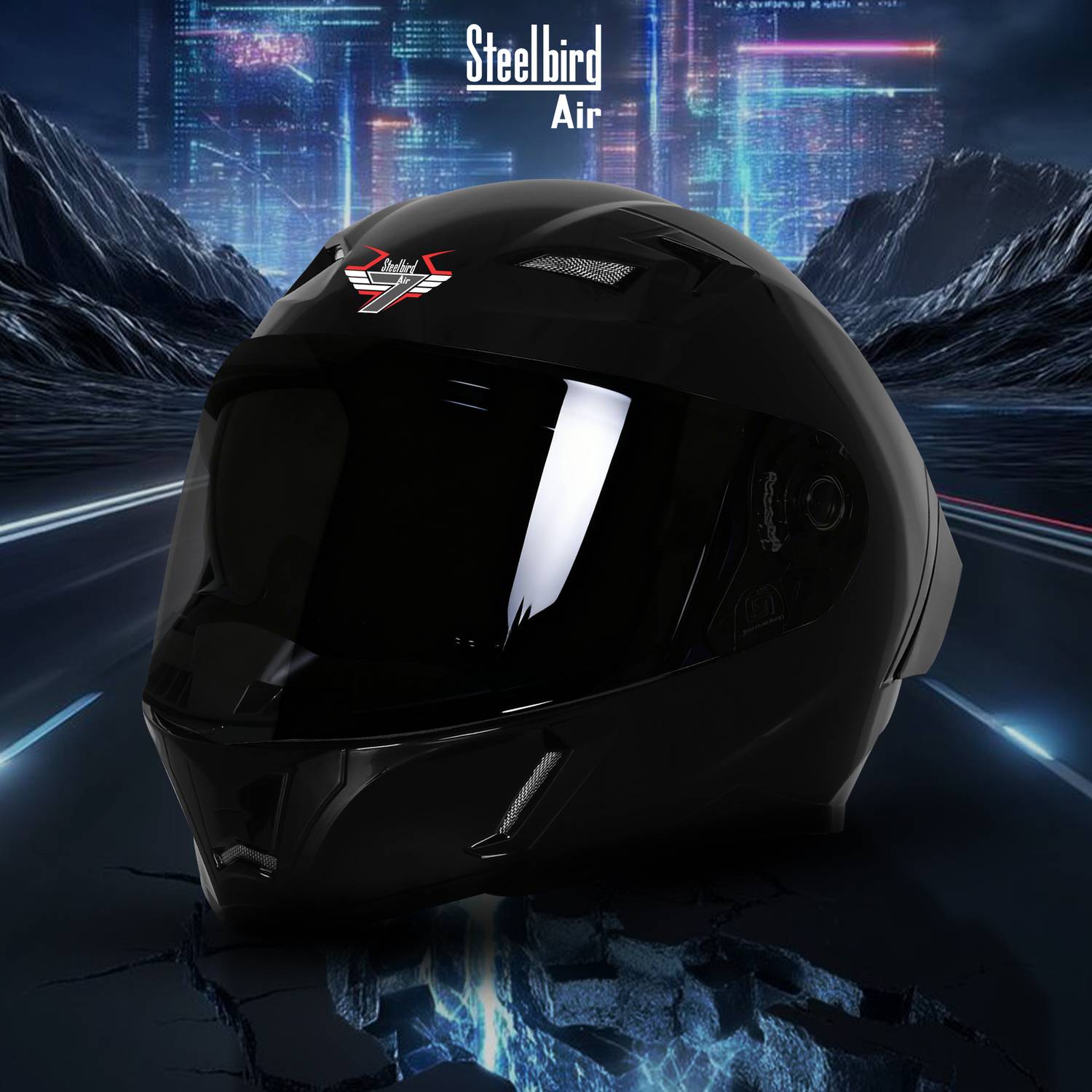 Steelbird SBA-11 7Wings LT Full-Face Helmet - Image 4