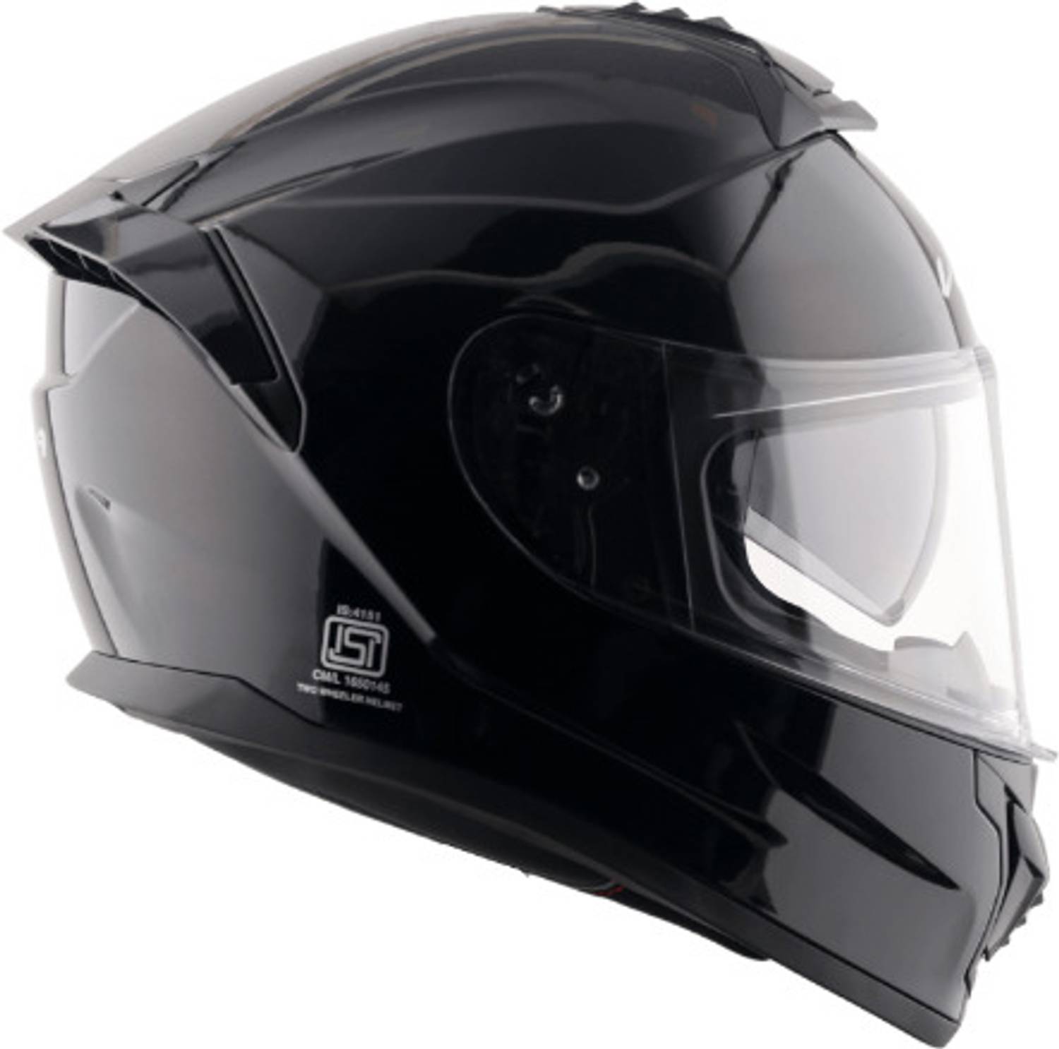 VEGA Zap Dual Visor Full Face Sports Glossy Black Medium